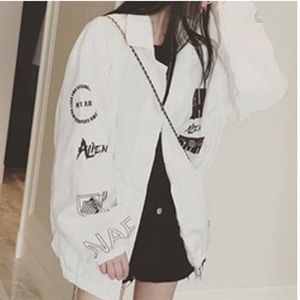 Thin branded jacked from Yesstyle